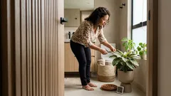 Cuidados de la calathea en casa: guía para que crezca frondosa y sin puntas cafés