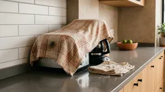 Cómo reutilizar repasadores viejos como fundas para electrodomésticos y mantener tu cocina más limpia